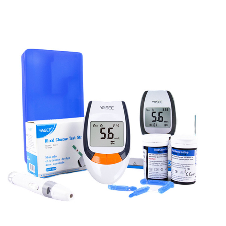 Medical Glucometer Monitor Digital Blood Glucose Meter Diabetes glucose Test strips (CE,ISO Approval)