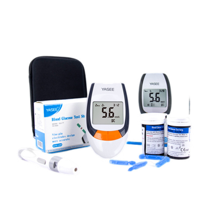 Medical Glucometer Monitor Digital Blood Glucose Meter Diabetes glucose Test strips (CE,ISO Approval)