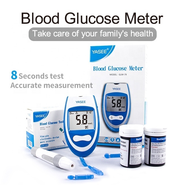 Best Price Electric Powered Blood Glucose Meter Strips for Home & Hospital Testing