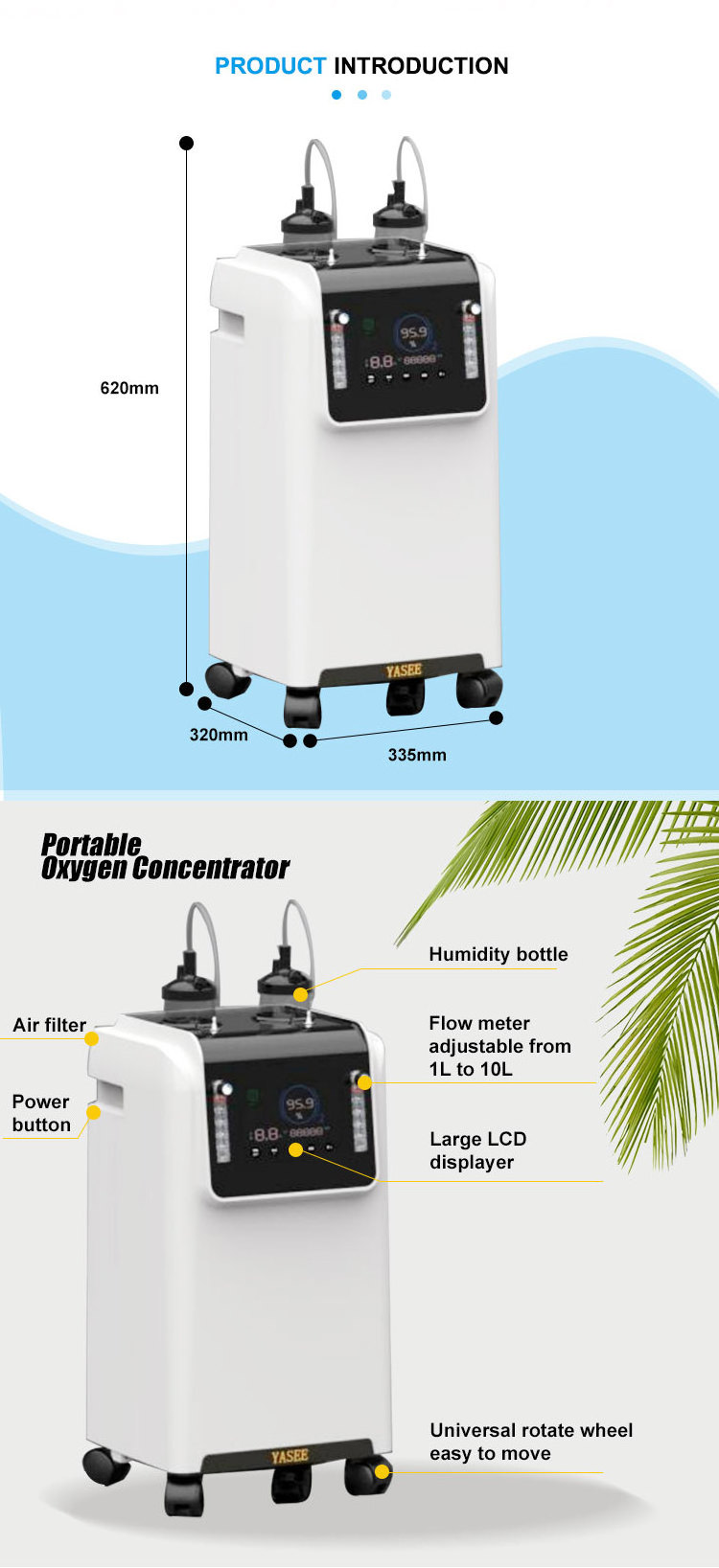 China products suppliers Oxygen Concentrator 10L Portable Oxygen Concentrator Oxygen Concentrator