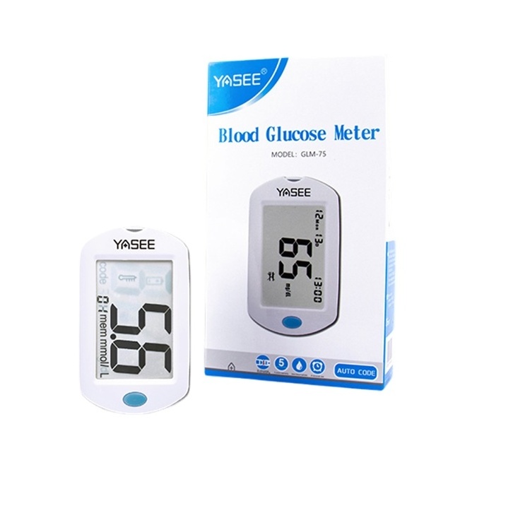 Made in china best medical equipment blood glucose meter GLM-75