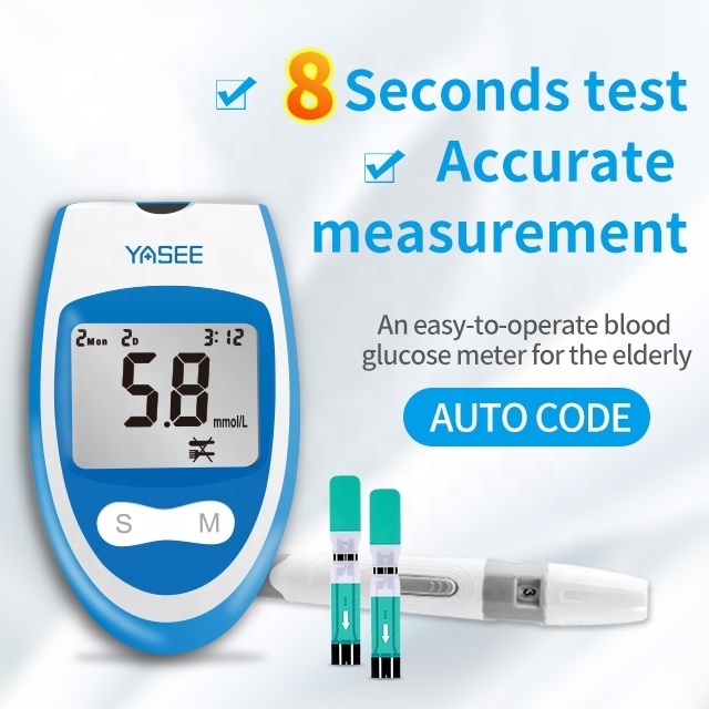 Best Price Electric Powered Blood Glucose Meter Strips for Home & Hospital Testing