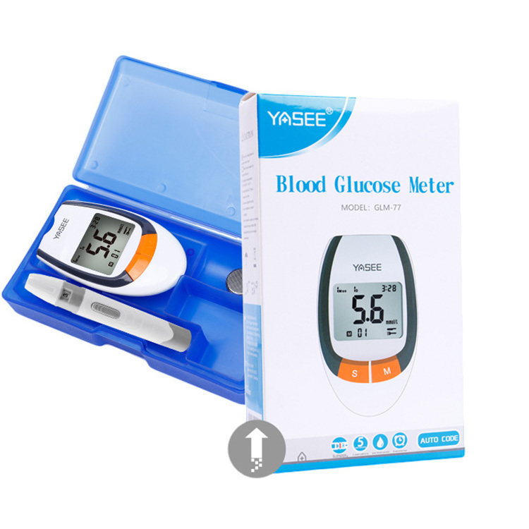 Medical Glucometer Monitor Digital Blood Glucose Meter Diabetes glucose Test strips (CE,ISO Approval)