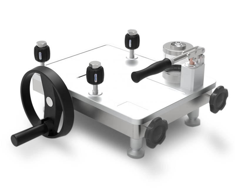 Bench Pressure Calibrator With Hand Pressure Calibration Pump High Pressure