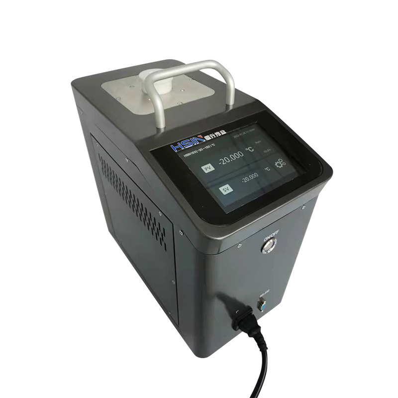 Portable customizable dry block well cooling -25 ~ 150 C temperature calibrator