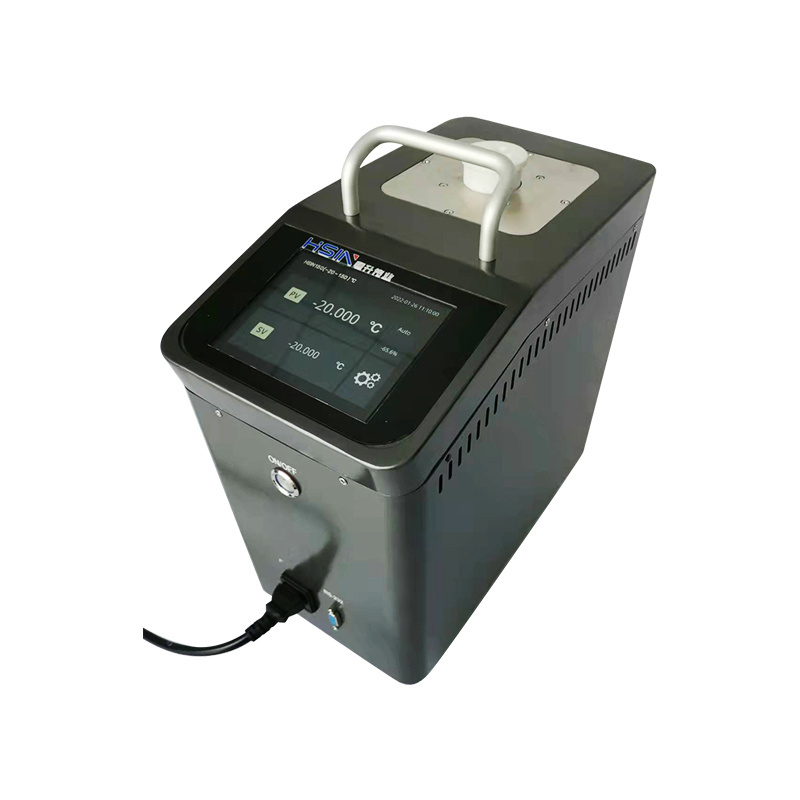 Portable customizable dry block well cooling -25 ~ 150 C temperature calibrator