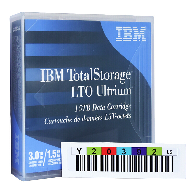 IBM server/Lenovo server LTO data recording tape LTO7 6TB-15TB(38L7302) storage data cassette tape