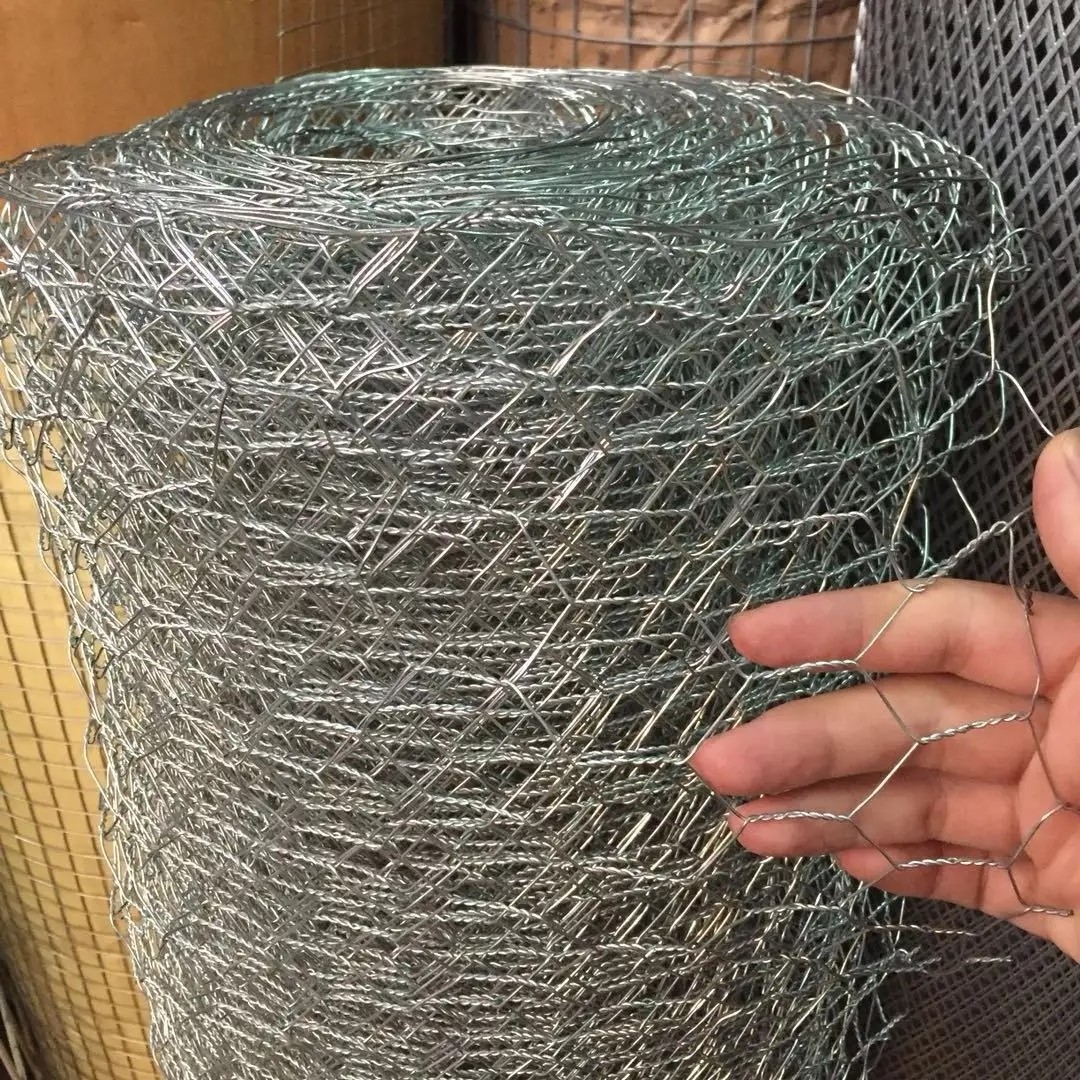 Galvanized Iron Fencing Poultry Netting Hexagonal Wire Mesh Roll for Chicken