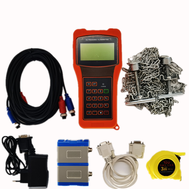 DN15-DN6000 portable, handheld, battery powered ultrasonic water flow meter TUF-2000H