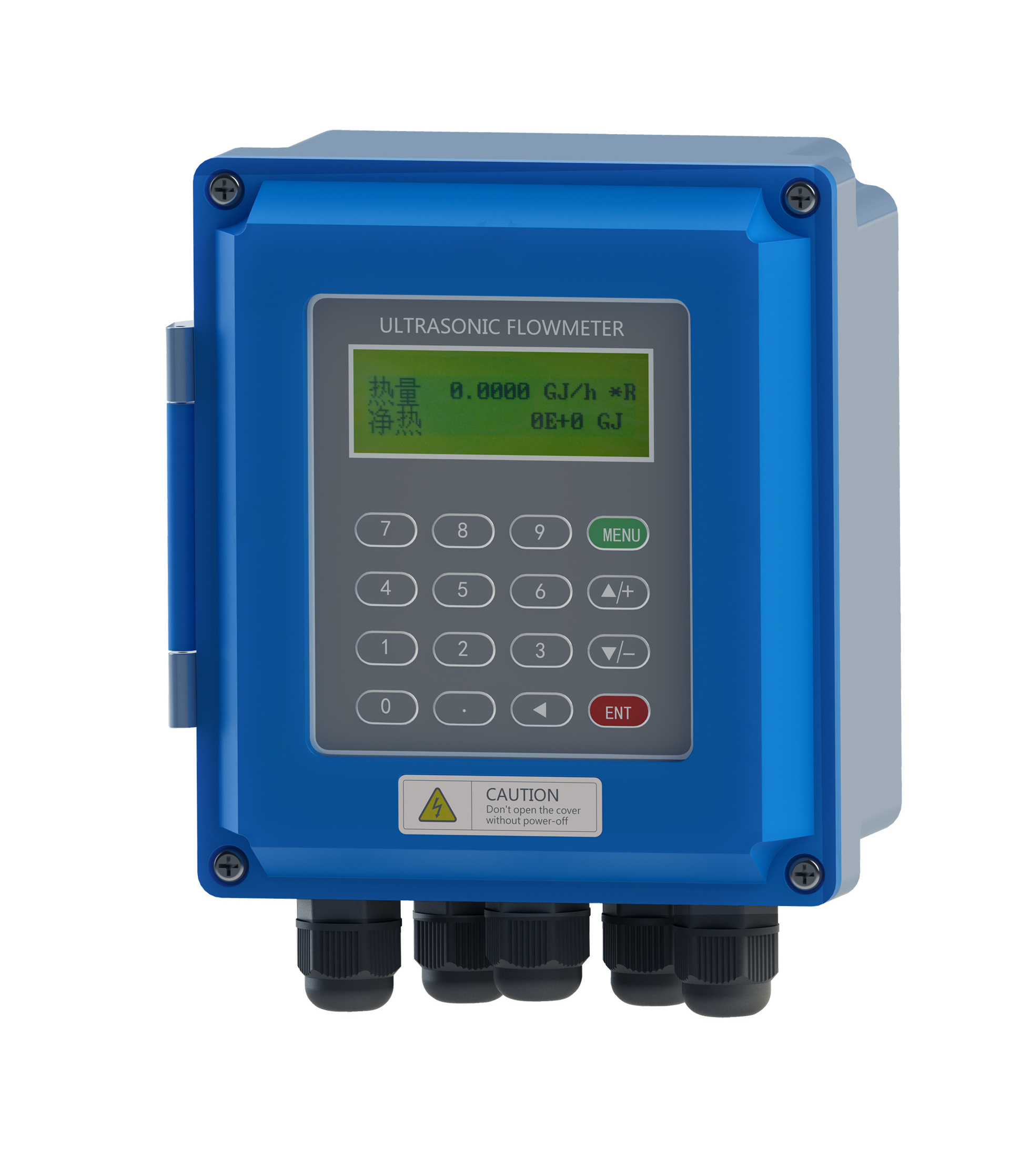 TUF-2000B wall-mounted portable ultrasonic liquid flow meter