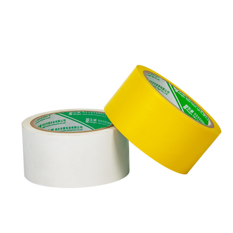 PVC floor line warning marking tape Red White Yellow Black underground detectable reflective warning tape