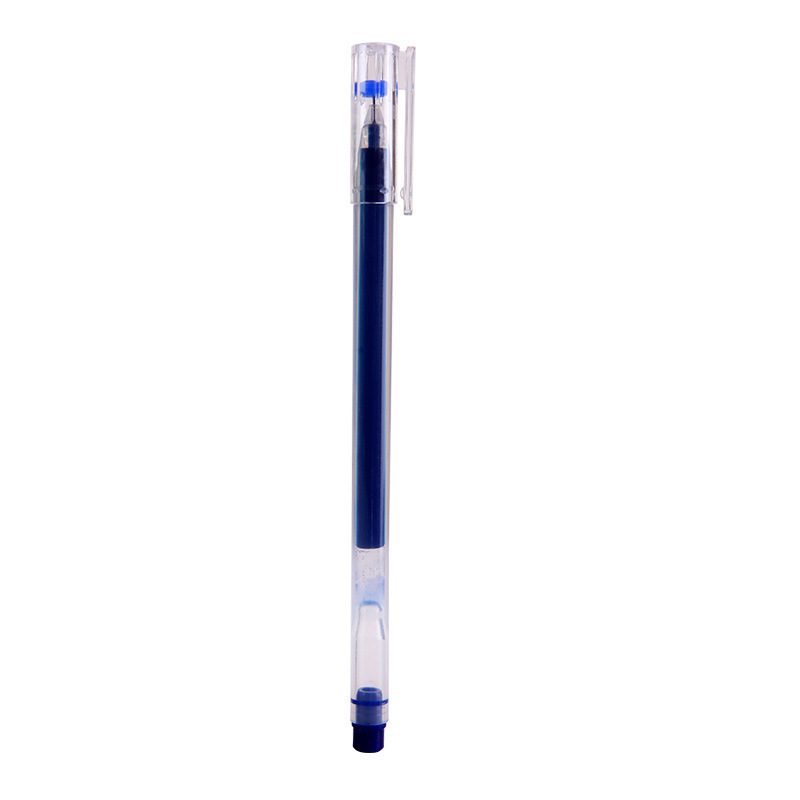 CHXN 0.5mm large capacity gel pen full needle tube disposable black pen carbon pen