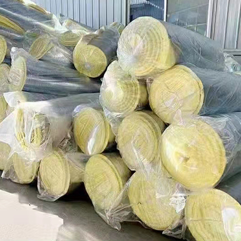 Aluminum foil new Material Glass Wool 25-200mm thickness for insulation for sale