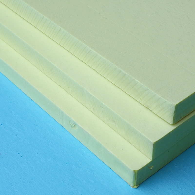 XPS insulation for under concrete slab and in roof  Red Green Blue White Yellow Color Foam Insulation Board