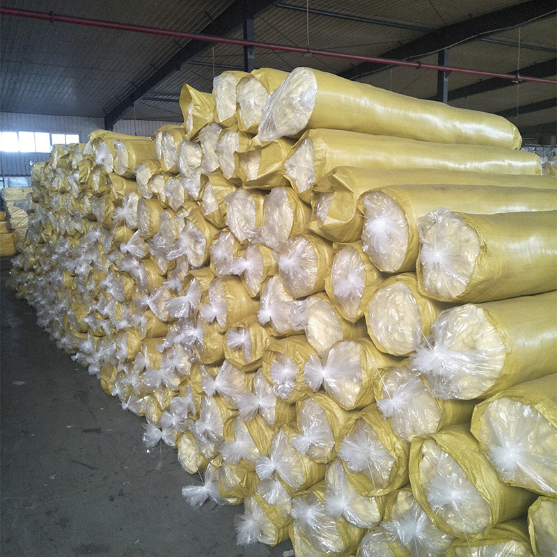 Aluminum foil new Material Glass Wool 25-200mm thickness for insulation for sale