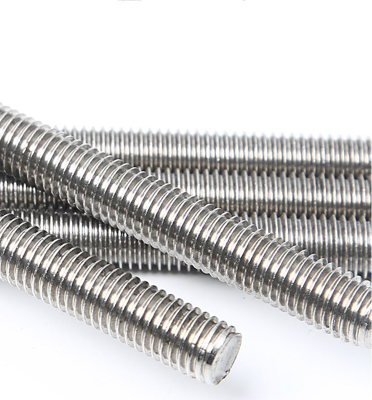 Galvanized metal full stud bolt tiny threaded rod with bolt m4 steel rod stud double ended stud m8 110mm 6mm threaded rod 60mm