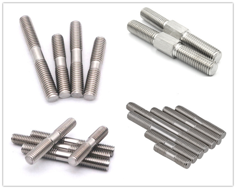 Galvanized metal full stud bolt tiny threaded rod with bolt m4 steel rod stud double ended stud m8 110mm 6mm threaded rod 60mm