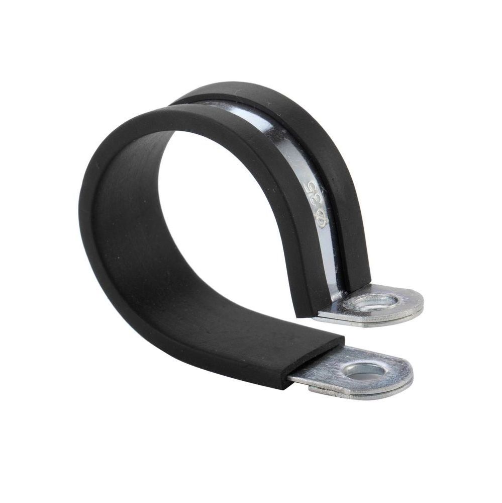 Quick release pipe clamp with rubber lining covered rubber lined steel pipe clamp steel clamps with rubber cushion