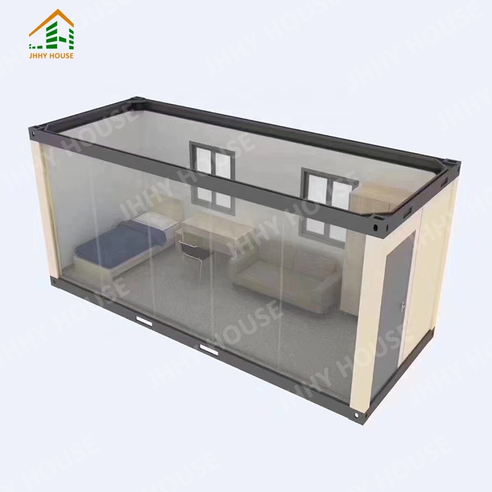 New design foldable container houses prefabricated homes modern coffee shop