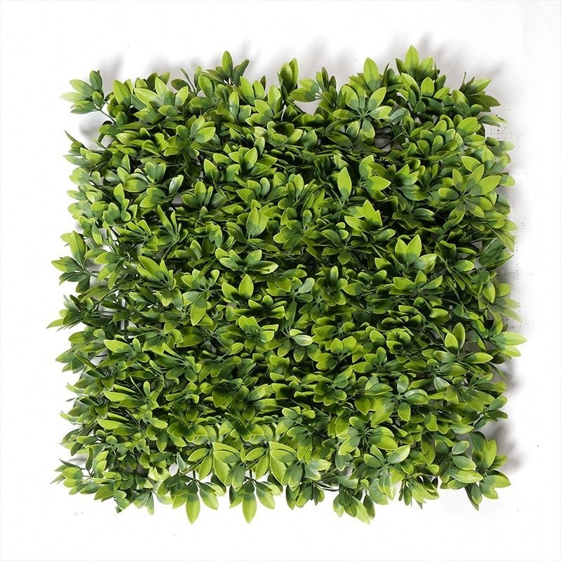 High quality Plastic Hedges Artificial Boxwood Wall Grass