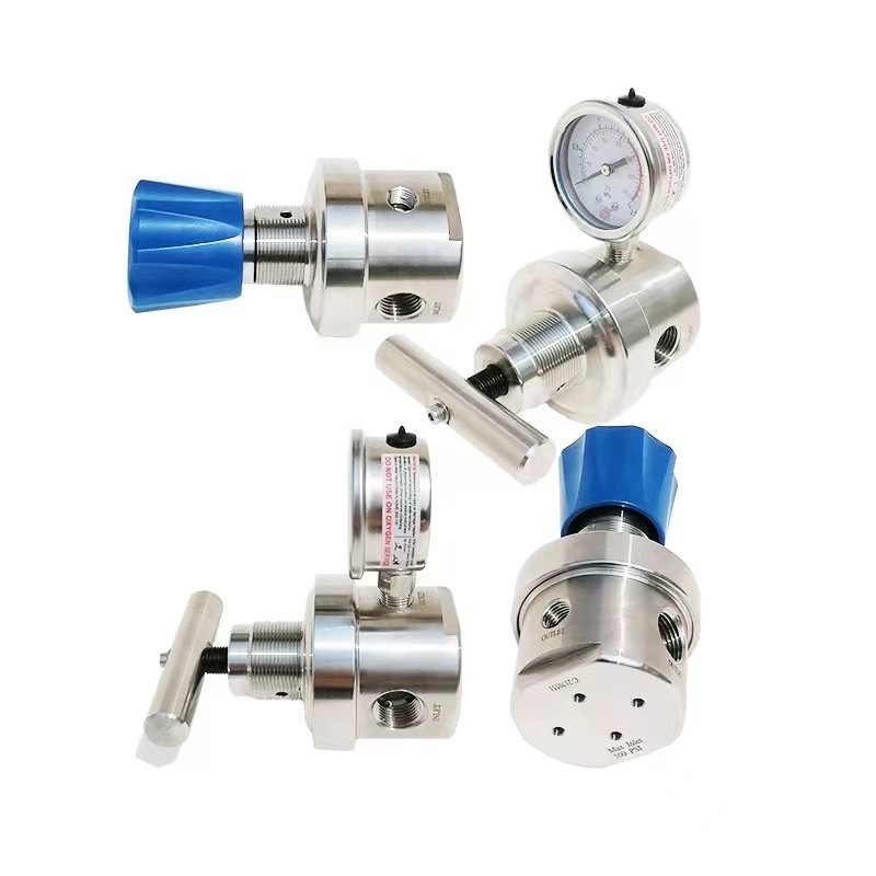 BVF Low pressure, large flow, large diaphragm, pressure sensitive, sensitive back pressure valve,stainless steel pressure regulator