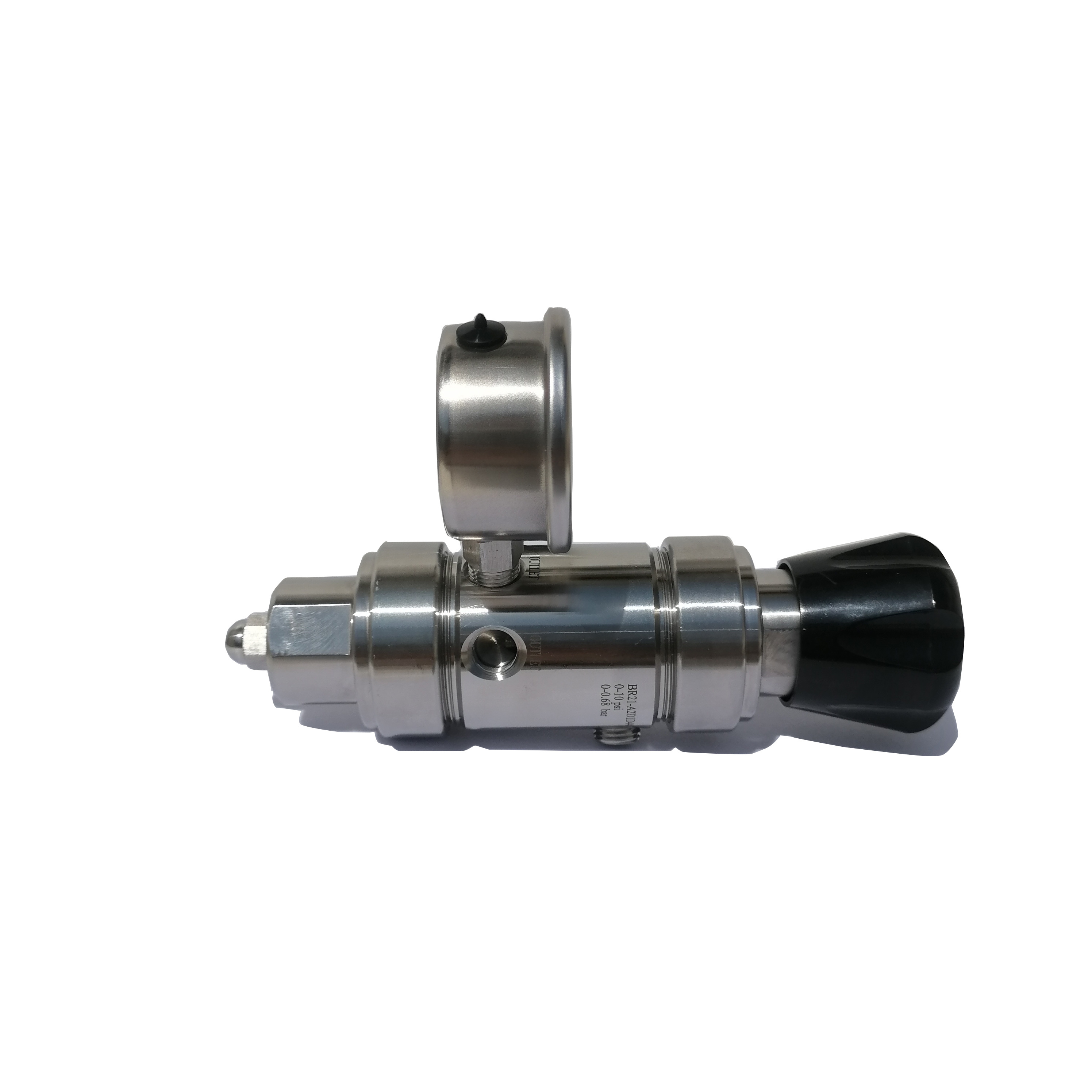 Wholesale Hot Sale BR21 Double-Stage Pressure Reducing Regulator 1/4 Reduce Gas Pressure valve