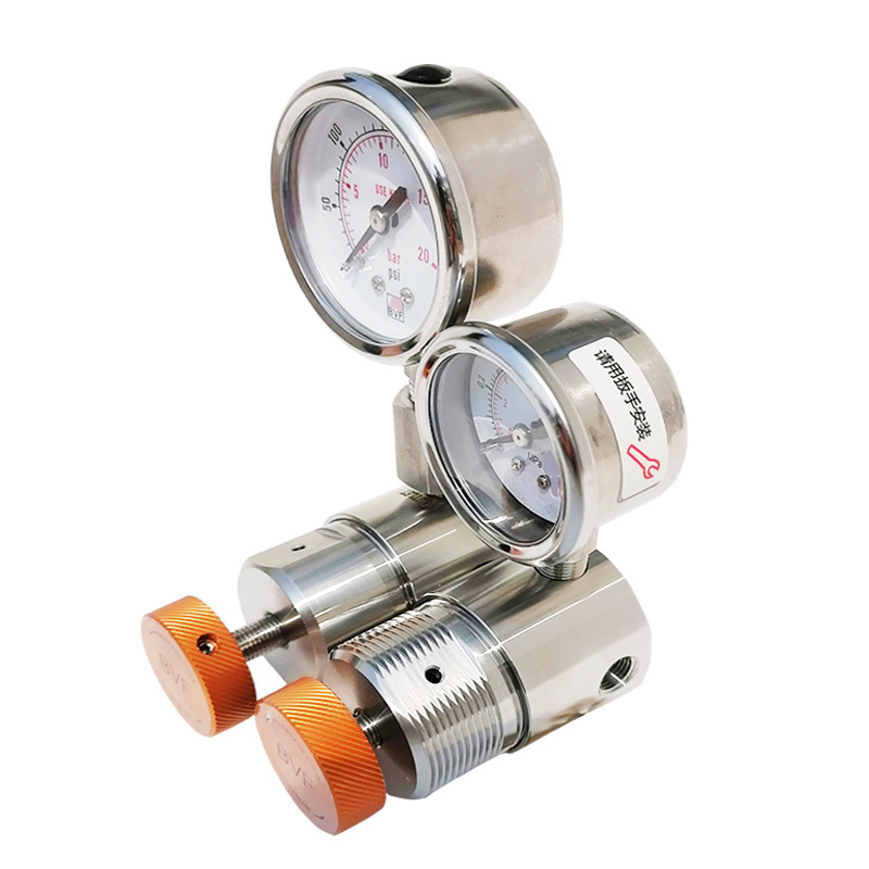 Ultra-miniature pressure regulating single-pole relief valve Mini pressure reducing valves