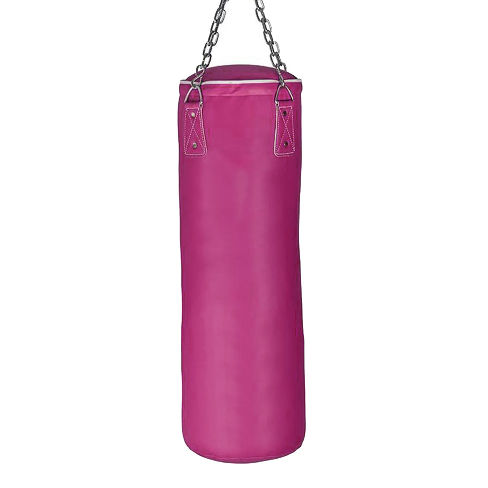 Wholesale High Quality Custom Boxing Punching Bags Heavy Unfilled Boxing Sand Punch Bag With Chain