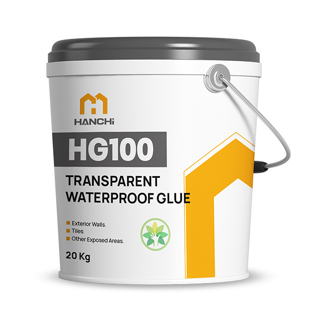 foundation water barrier siding moisture barrier coating for waterproofing of walls coating HG100 Transparent Waterproof Glue