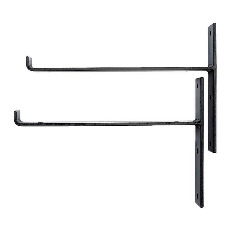 Black Metal Plant Hooks Steel Wall Brackets For Hanging Plants brackets for fence hanging baskets metal fence