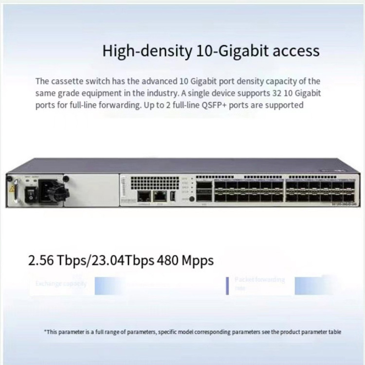 Hua wei Fiber switch S6730-H48X6C and s6730-h24x6c CloudEngine S5731 S6870 100 GE 24/48 Ports POE Network Switches for Server