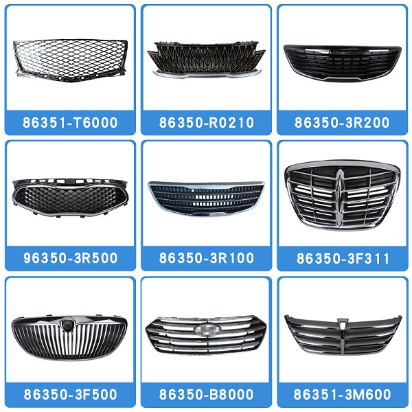 Wholesale auto body parts All Aftermarket Spare headlamps car bumpers front grill car doors suitable for Hyundai Kia