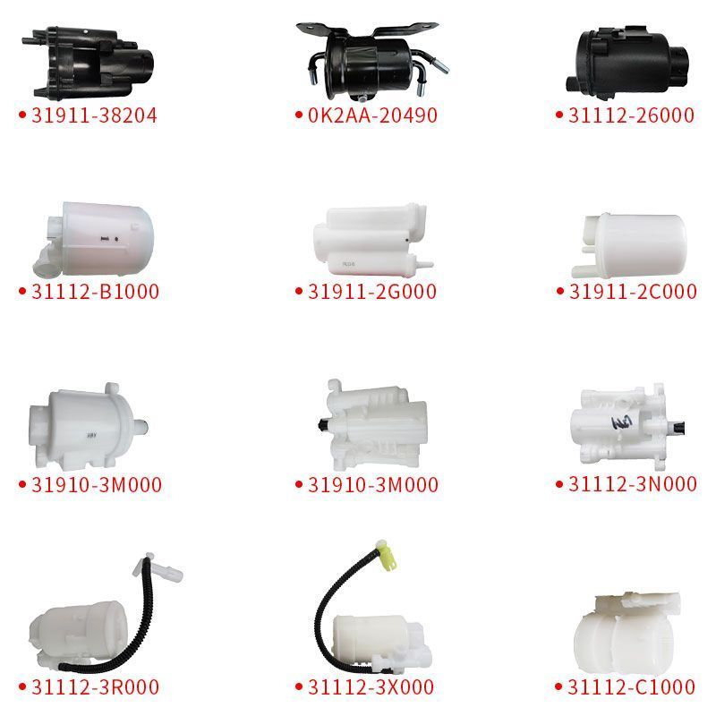 China auto parts fuel filter suitable for Hyundai Kia gasoline engine filters