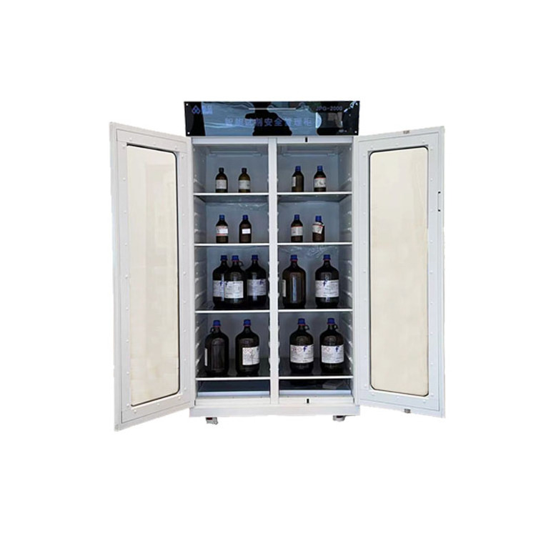 Laboratory reagent cabinet durable in use chemical laboratory two door reagent tall metal storage cabinets for multiple purposes