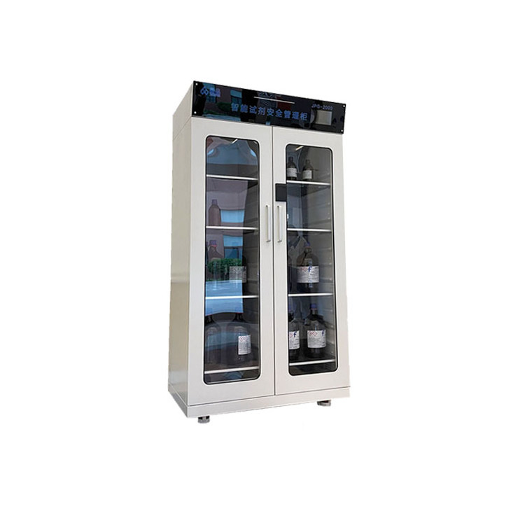 Laboratory reagent cabinet durable in use chemical laboratory two door reagent tall metal storage cabinets for multiple purposes