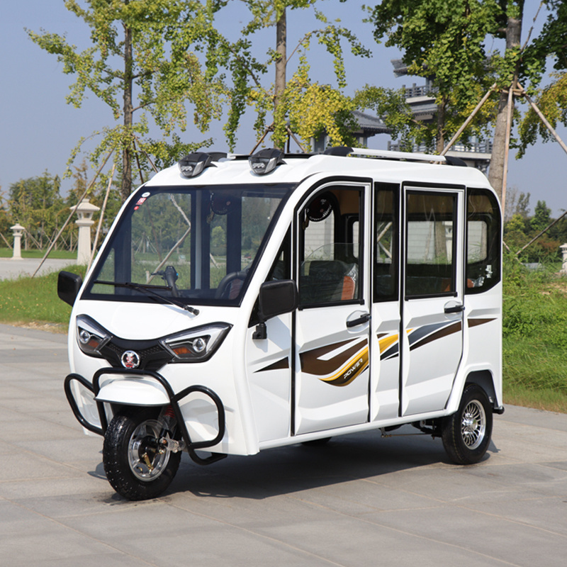 Large space Super long  Accommodates 6 people Tricycles Electric Three Wheel Passenger Tricycle Electric  tuktuk for 6 people