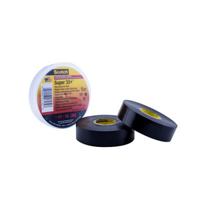 Vinyl electrical insulation tape 3M Super 33+ pvc 0.18mm black rubber adhesive Insulating for electrical application