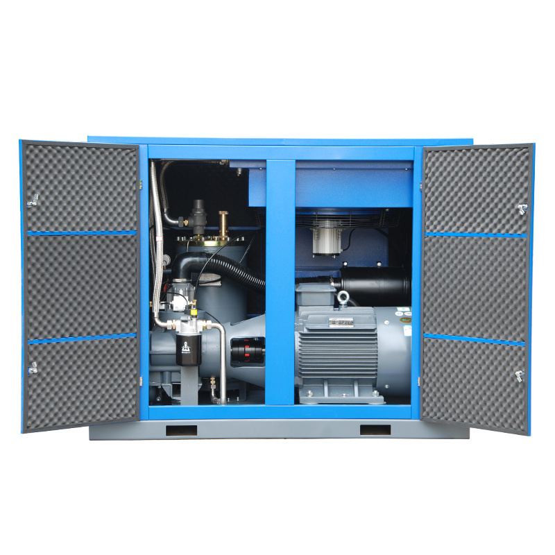 KAISHAN Big Power 55kw Stationary Electric Rotary Screw Air Compressor (115 psi, 350 cfm,75 HP)