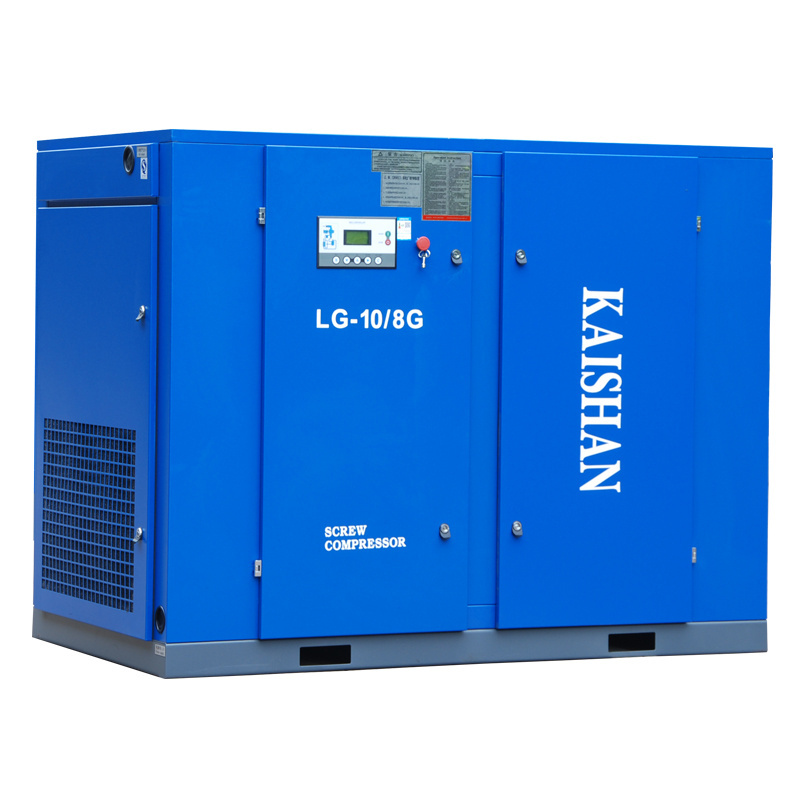 KAISHAN Big Power 55kw Stationary Electric Rotary Screw Air Compressor (115 psi, 350 cfm,75 HP)