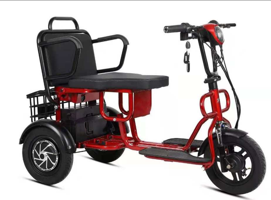 New three wheel  Foldable Electric tricycle foldable 3 wheel electric scooter with seat