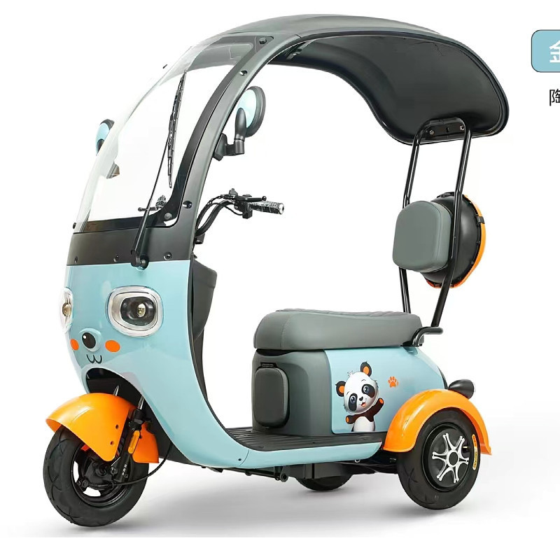 Ready stock electric tricycle fat tire with roof electric tricycle turkey