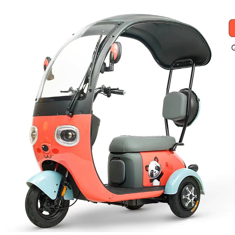 Ready stock electric tricycle fat tire with roof electric tricycle turkey