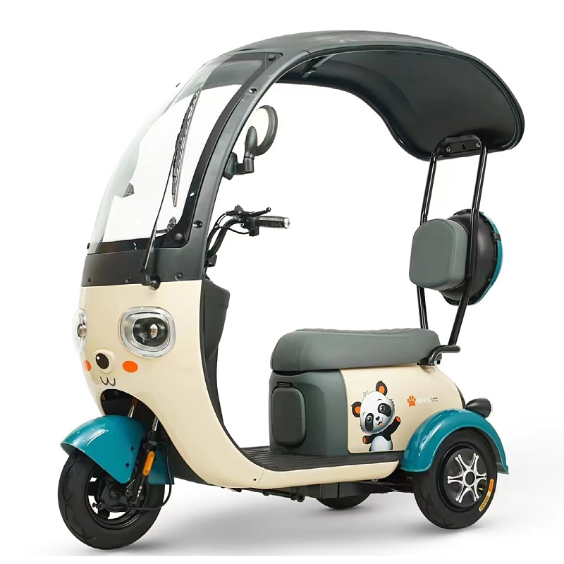 Ready stock electric tricycle fat tire with roof electric tricycle turkey