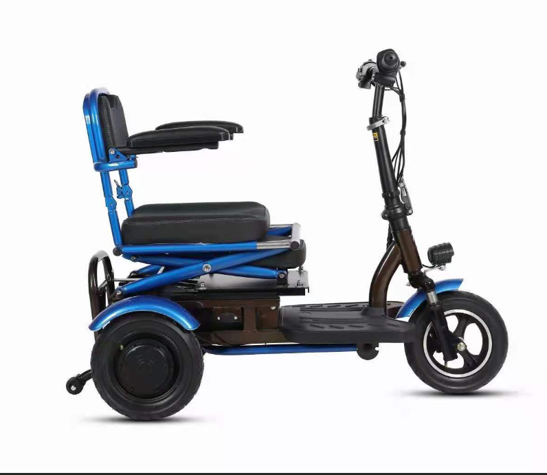 New three wheel  Foldable Electric tricycle foldable 3 wheel electric scooter with seat