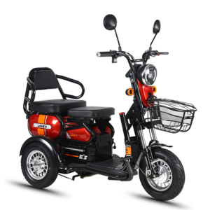 Custom OEM electric tricycle in electric scooters 3 three wheel disability with padals for adults / elderly