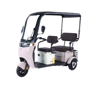 Hot selling China factory  electric tricycle passenger 3 wheel electric tricycle with back seat