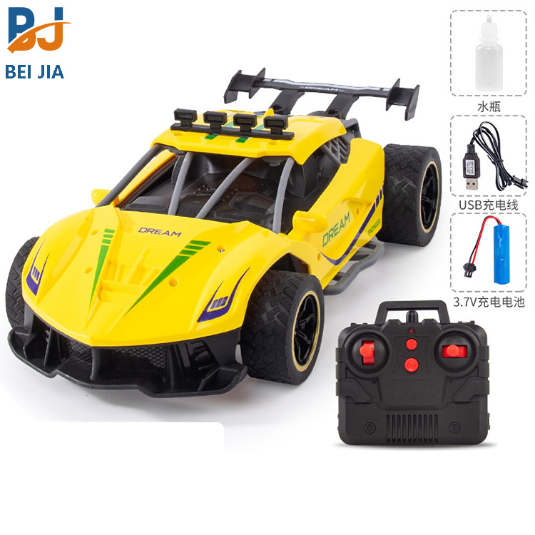 hot selling toys 1 16 2.4Ghz spray rc drift car B/O high speed 4wd rc car