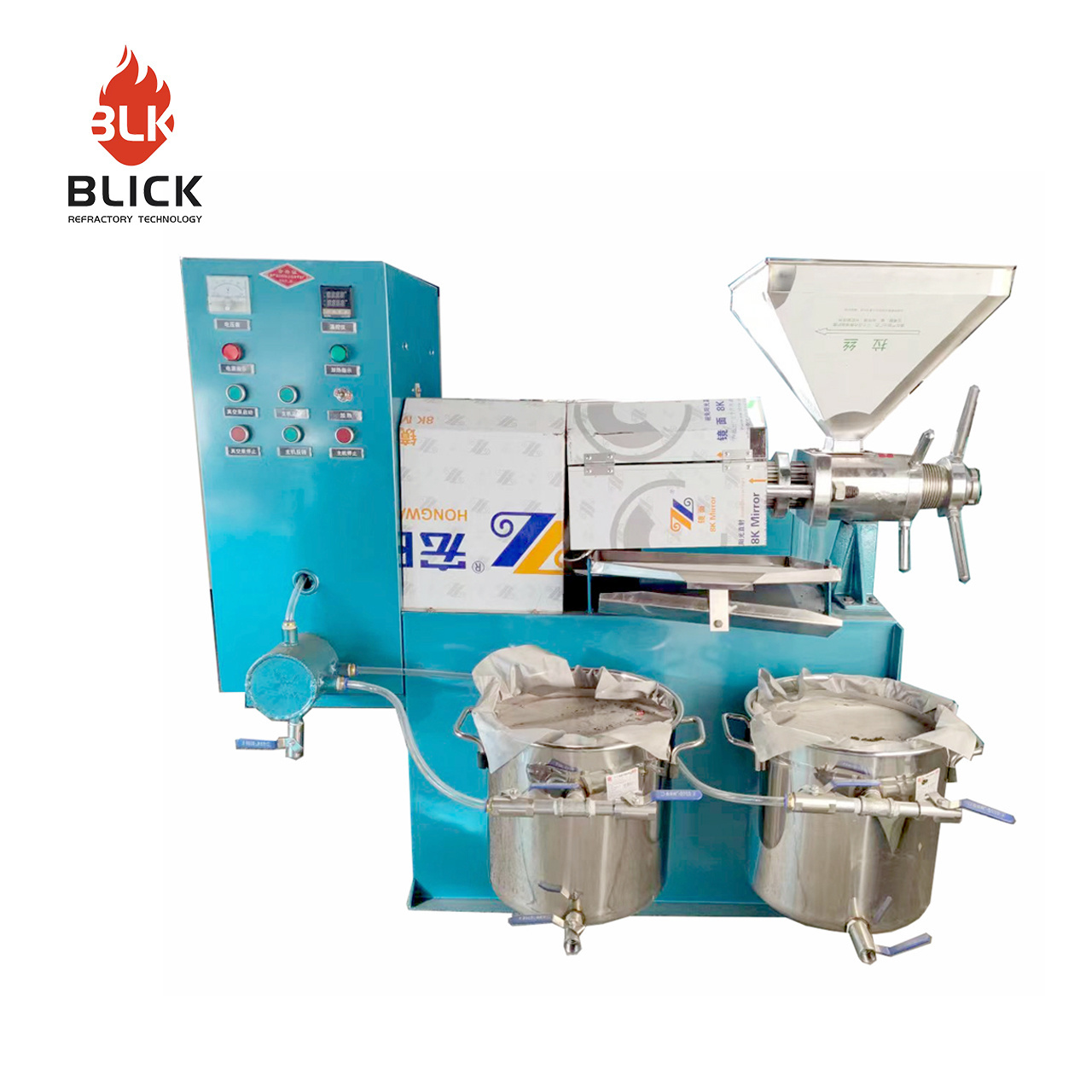 20 kilo oil pressing machine sunflower oil pressing and double refining machine cold press oil machine