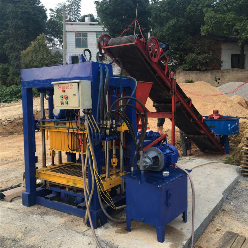 BLK4-40 full automatic concrete brick making machinery interlocking paving block making machine