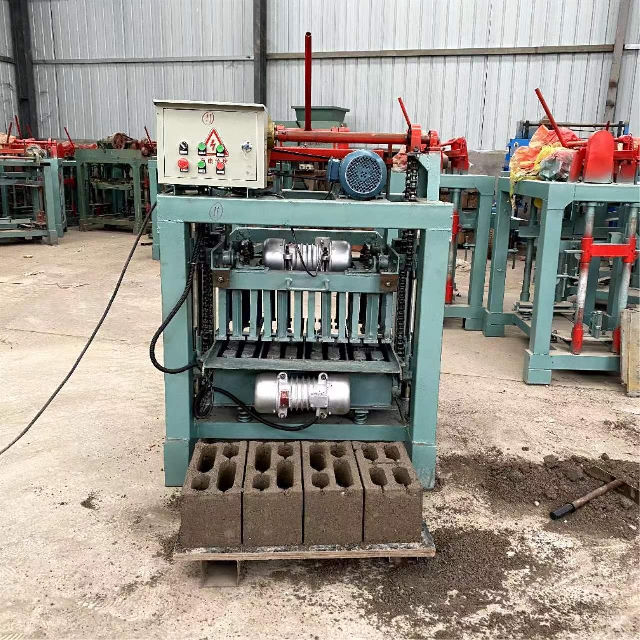 400mm Small Size Brick Making Machine Force Welded and Cement Moulding Efficient Brick Making Machinery